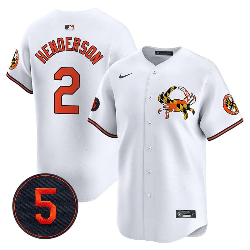 Baltimore Orioles Robinson Patch Vapor Premier Limited Jersey V3 - All Stitched - Image 15