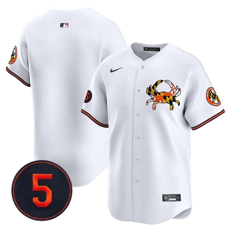 Baltimore Orioles Robinson Patch Vapor Premier Limited Jersey V3 - All Stitched - Image 16