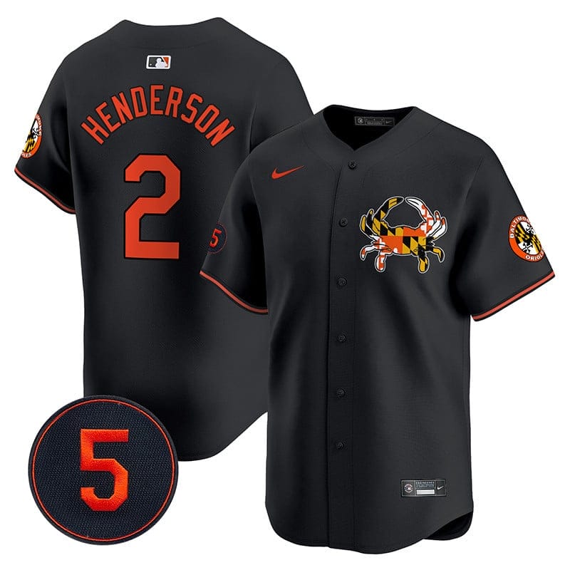 Baltimore Orioles Robinson Patch Vapor Premier Limited Jersey V3 - All Stitched - Image 23