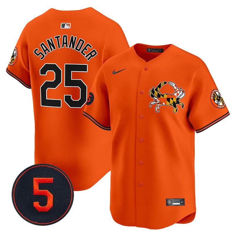 Baltimore Orioles Robinson Patch Vapor Premier Limited Jersey V3 - All Stitched - Image 29