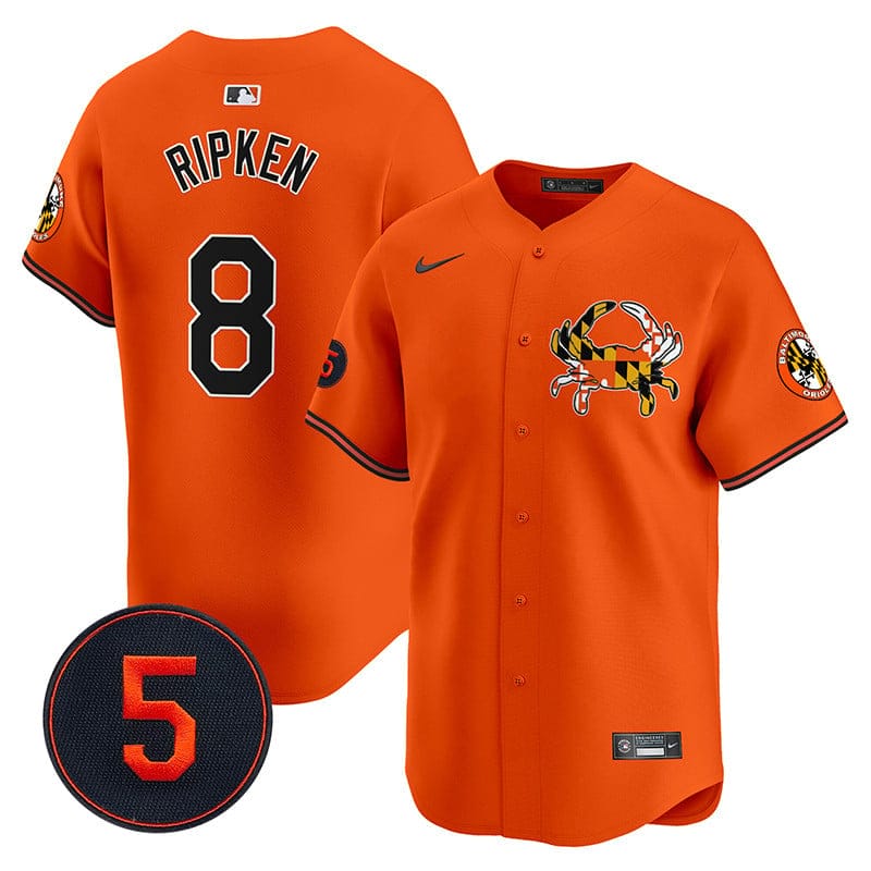 Baltimore Orioles Robinson Patch Vapor Premier Limited Jersey V3 - All Stitched - Image 30