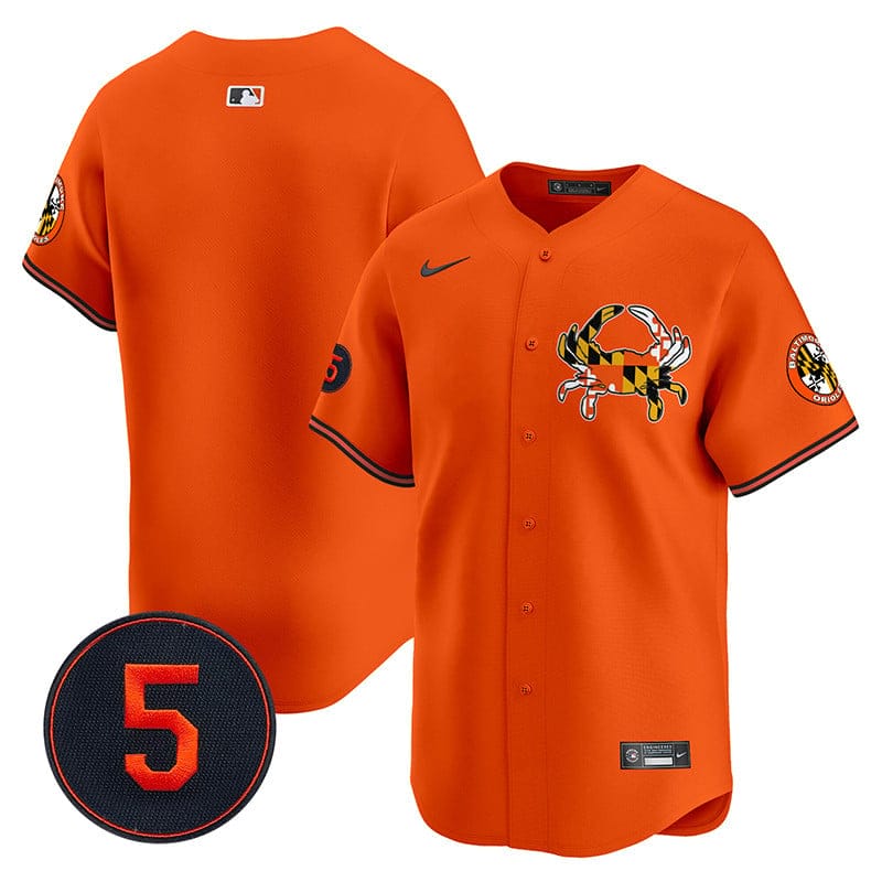 Baltimore Orioles Robinson Patch Vapor Premier Limited Jersey V3 - All Stitched - Image 32