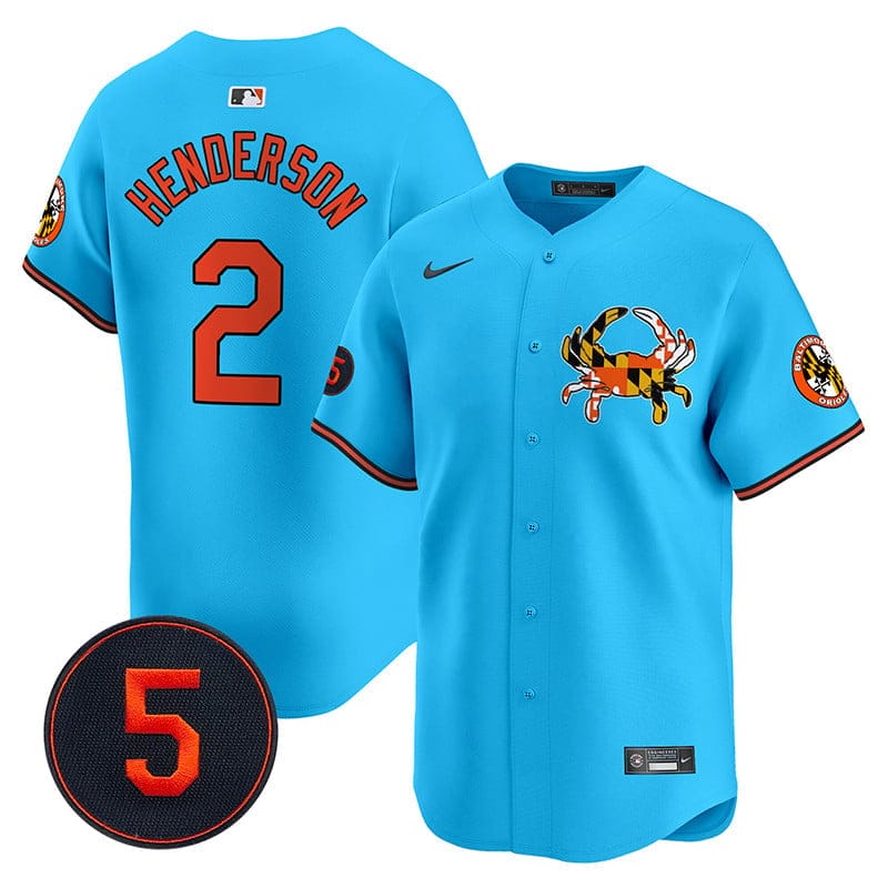 Baltimore Orioles Robinson Patch Vapor Premier Limited Jersey V3 - All Stitched - Image 39