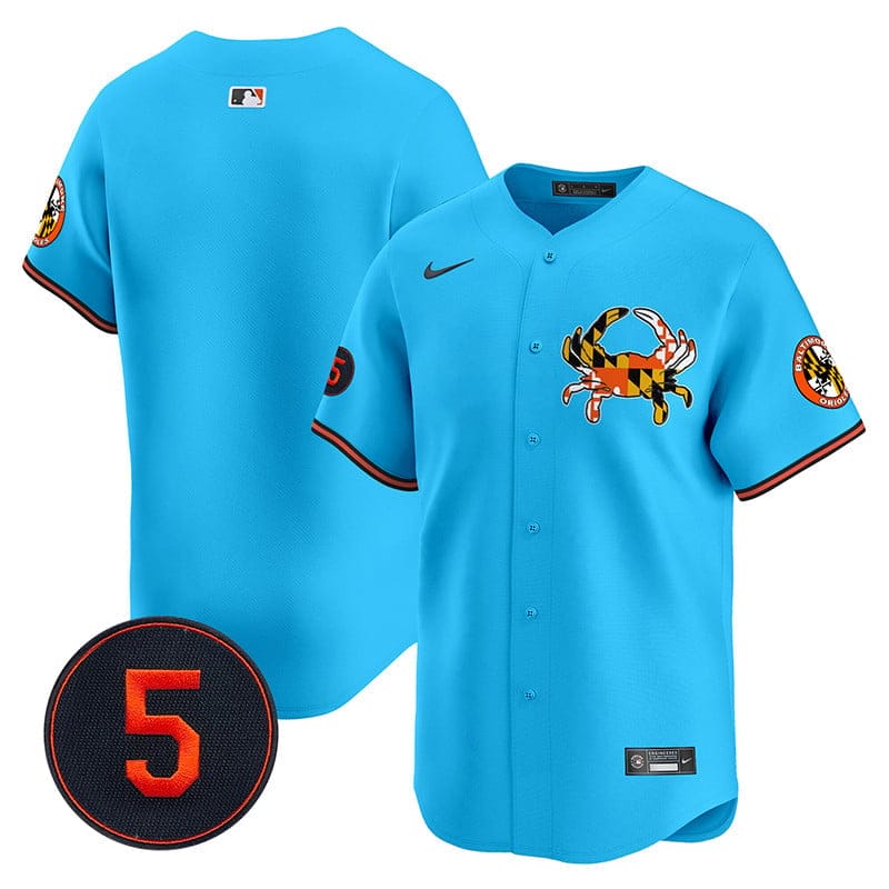 Baltimore Orioles Robinson Patch Vapor Premier Limited Jersey V3 - All Stitched - Image 40