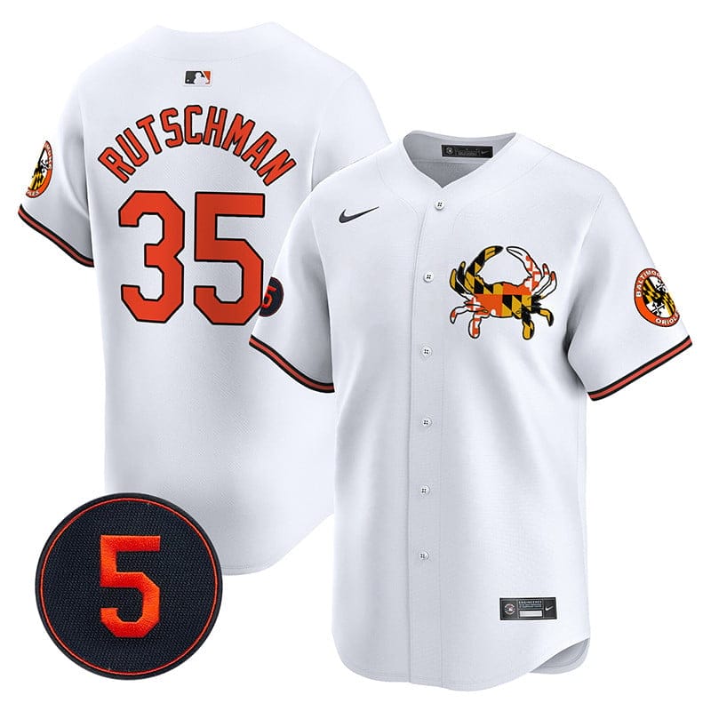 Baltimore Orioles Robinson Patch Vapor Premier Limited Jersey V3 - All Stitched - Image 9