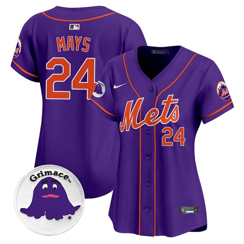 Mets Grimace Vapor Premier Limited Jersey - All Stitched - Image 3