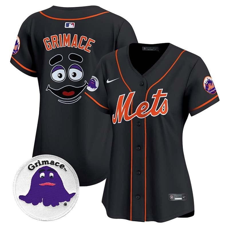 Mets Grimace Vapor Premier Limited Jersey - All Stitched - Image 15