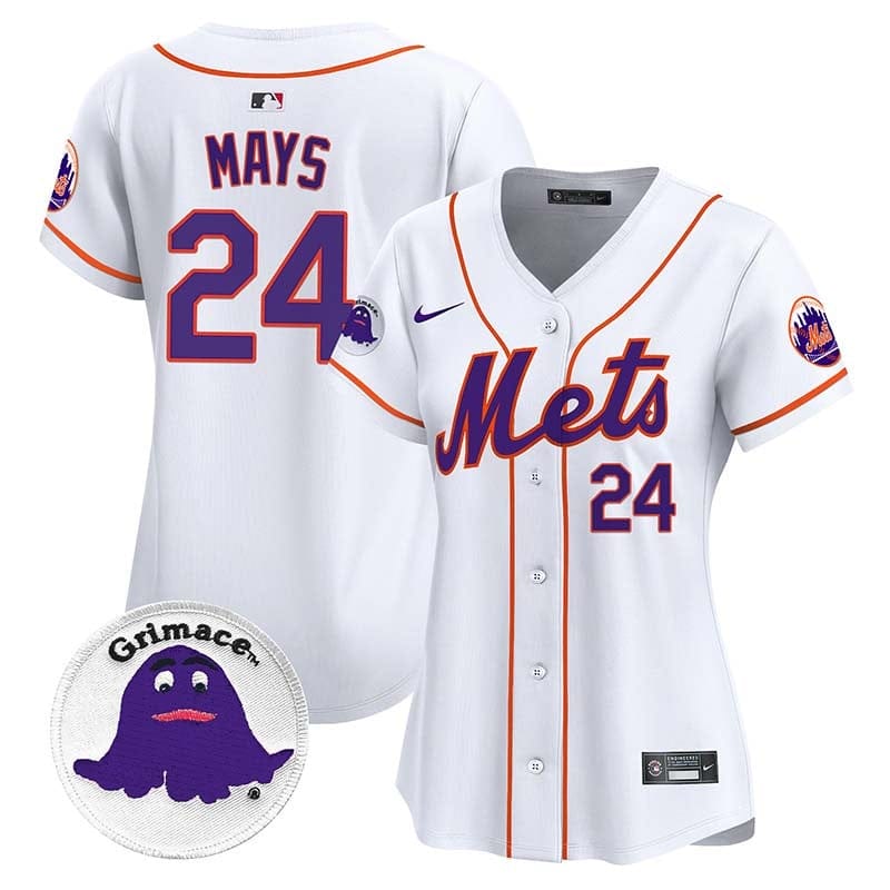 Mets Grimace Vapor Premier Limited Jersey - All Stitched - Image 24