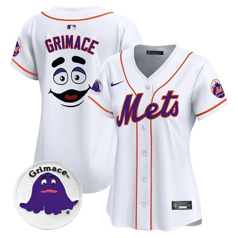 Mets Grimace Vapor Premier Limited Jersey - All Stitched - Image 22
