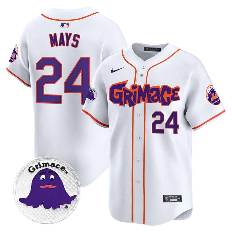 Mets Grimace Vapor Premier Limited Jersey V2 - All Stitched - Image 24