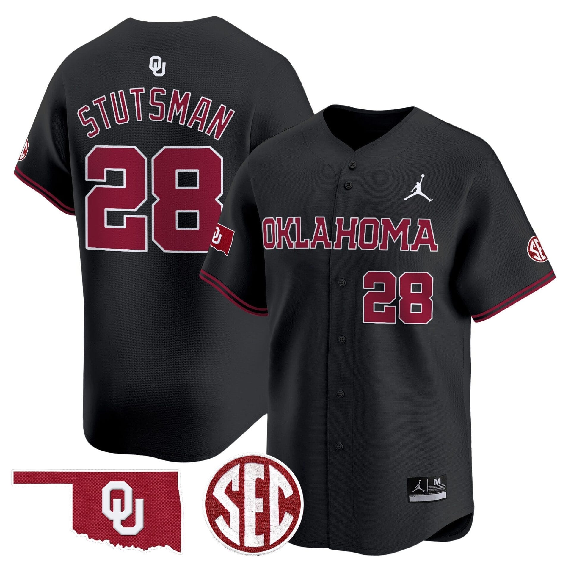 Oklahoma Sooners 2024 Vapor Premier Limited Jersey - SEC Patch - All Stitched - Image 13
