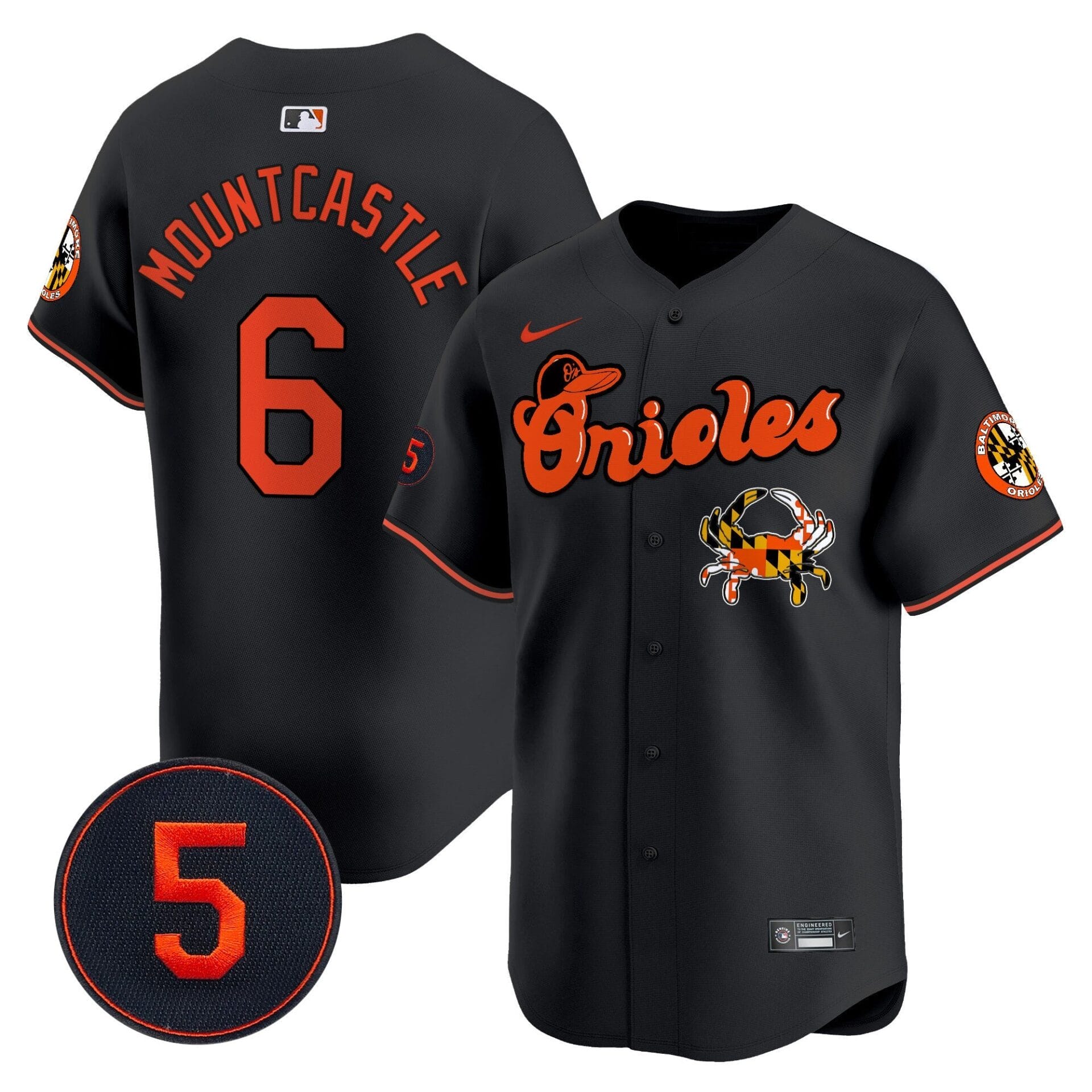 Baltimore Orioles Robinson Patch Vapor Premier Limited Jersey V6 - All Stitched - Image 19
