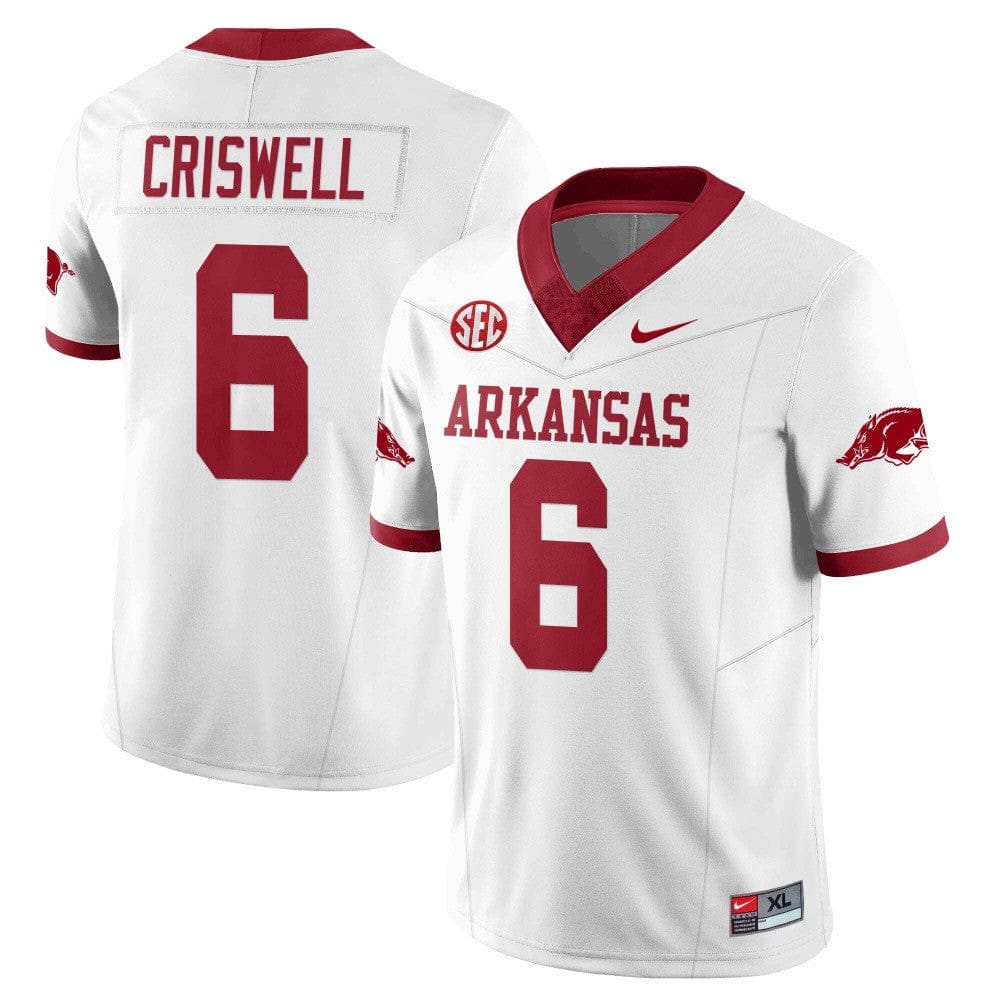 Arkansas Razorback Football 2023 Jersey - All Stitched - Image 7
