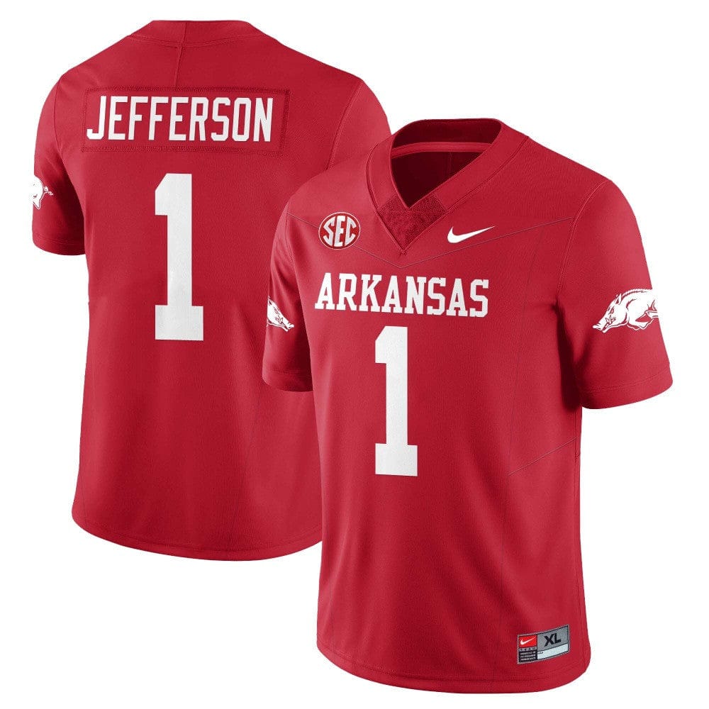 Arkansas Razorback Football 2023 Jersey - All Stitched - Image 3