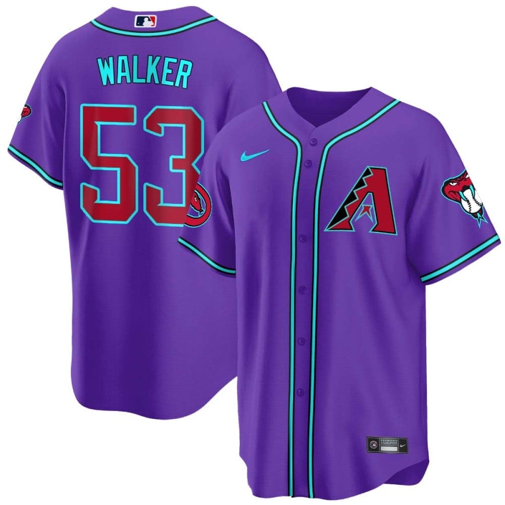 Arizona Diamondbacks 2024 Cool Base Jersey V2 - All Stitched - Image 5