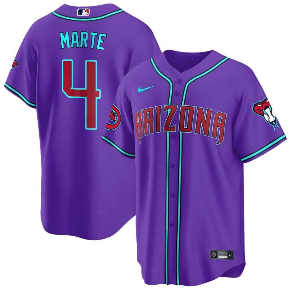 Arizona Diamondbacks 2024 Cool Base Jersey V2 - All Stitched - Image 8