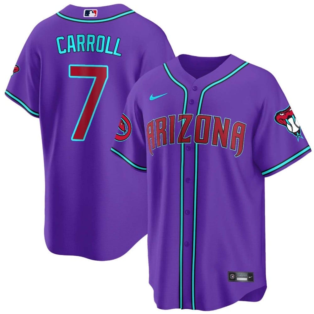 Arizona Diamondbacks 2024 Cool Base Jersey V2 - All Stitched - Image 6