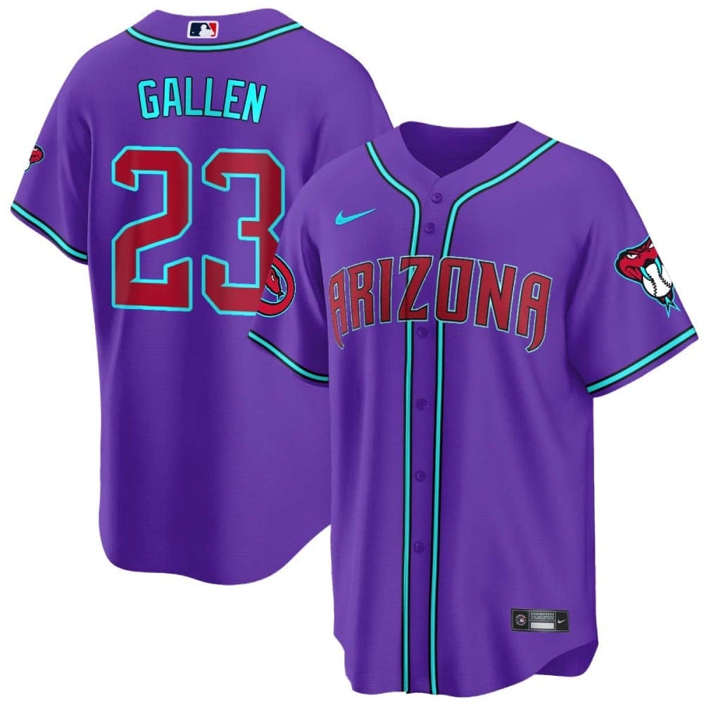 Arizona Diamondbacks 2024 Cool Base Jersey V2 - All Stitched - Image 7