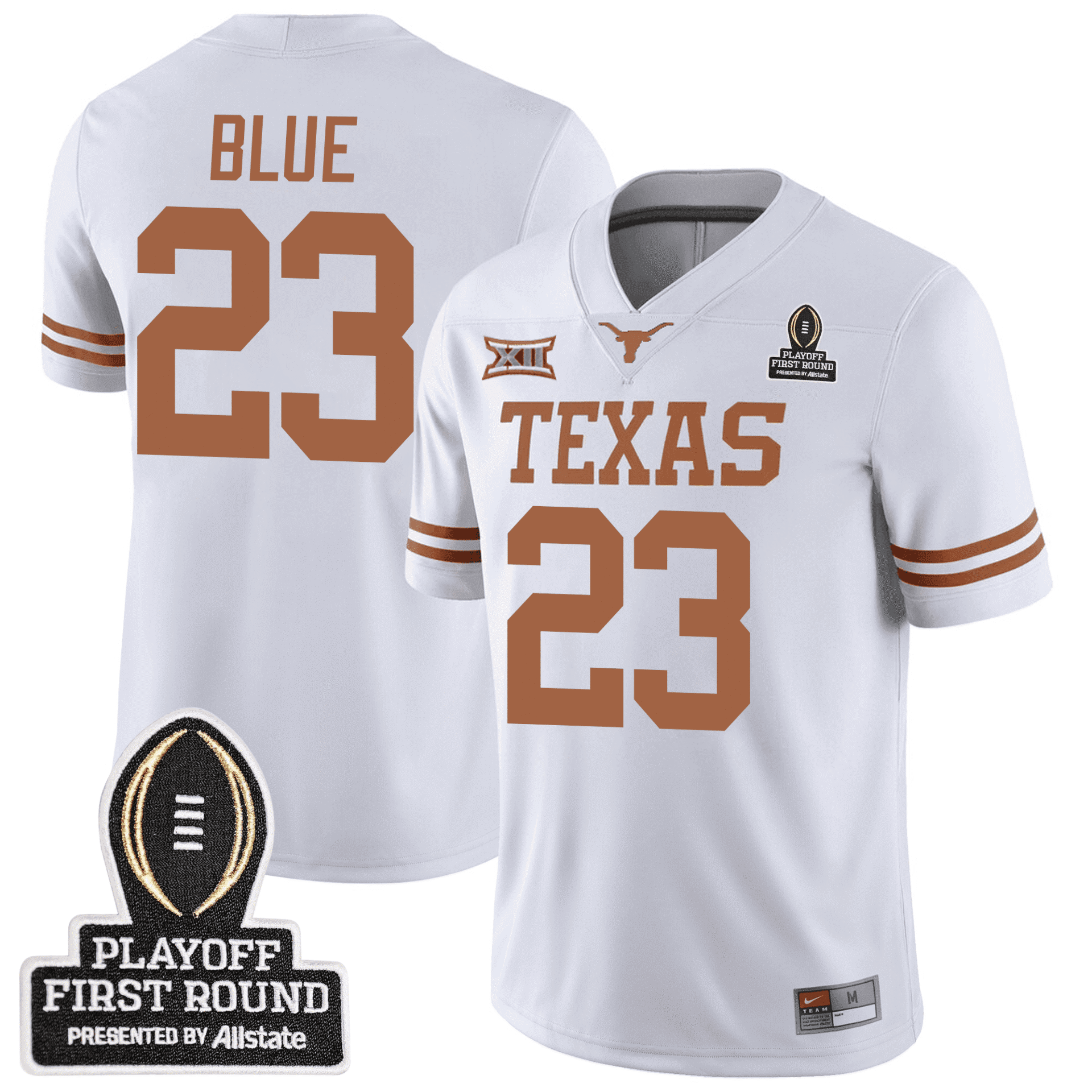 Texas Longhorns Football 24/25 Jersey - CFP First Round Patch - Image 6