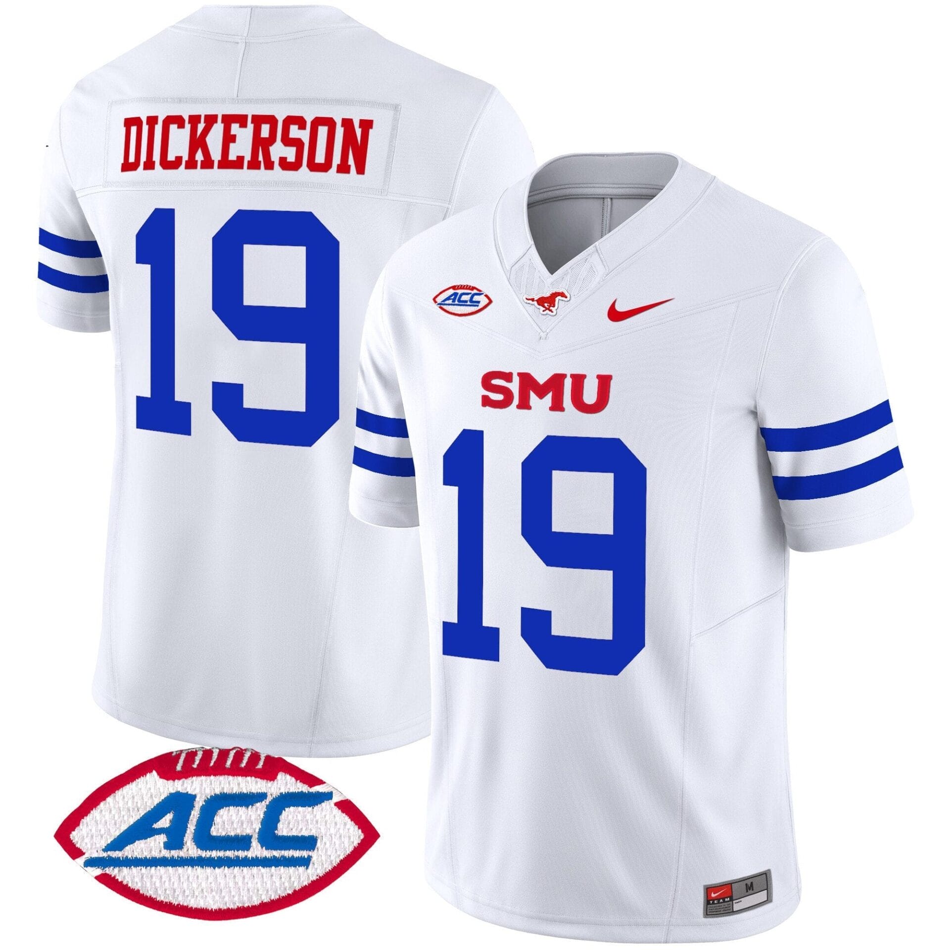SMU Mustangs 2025 Vapor Limited Jersey - All Stitched - Image 19