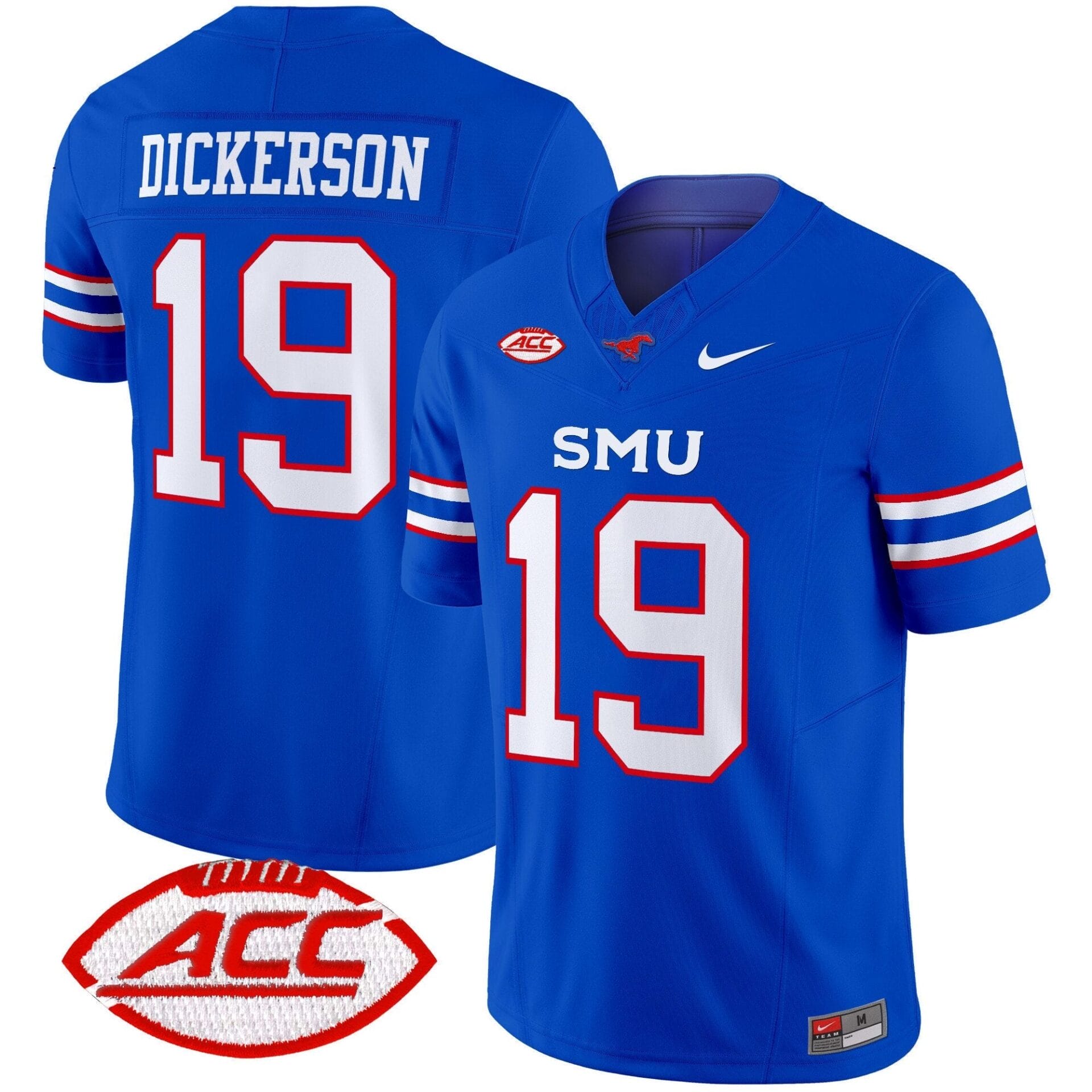 SMU Mustangs 2025 Vapor Limited Jersey - All Stitched - Image 26