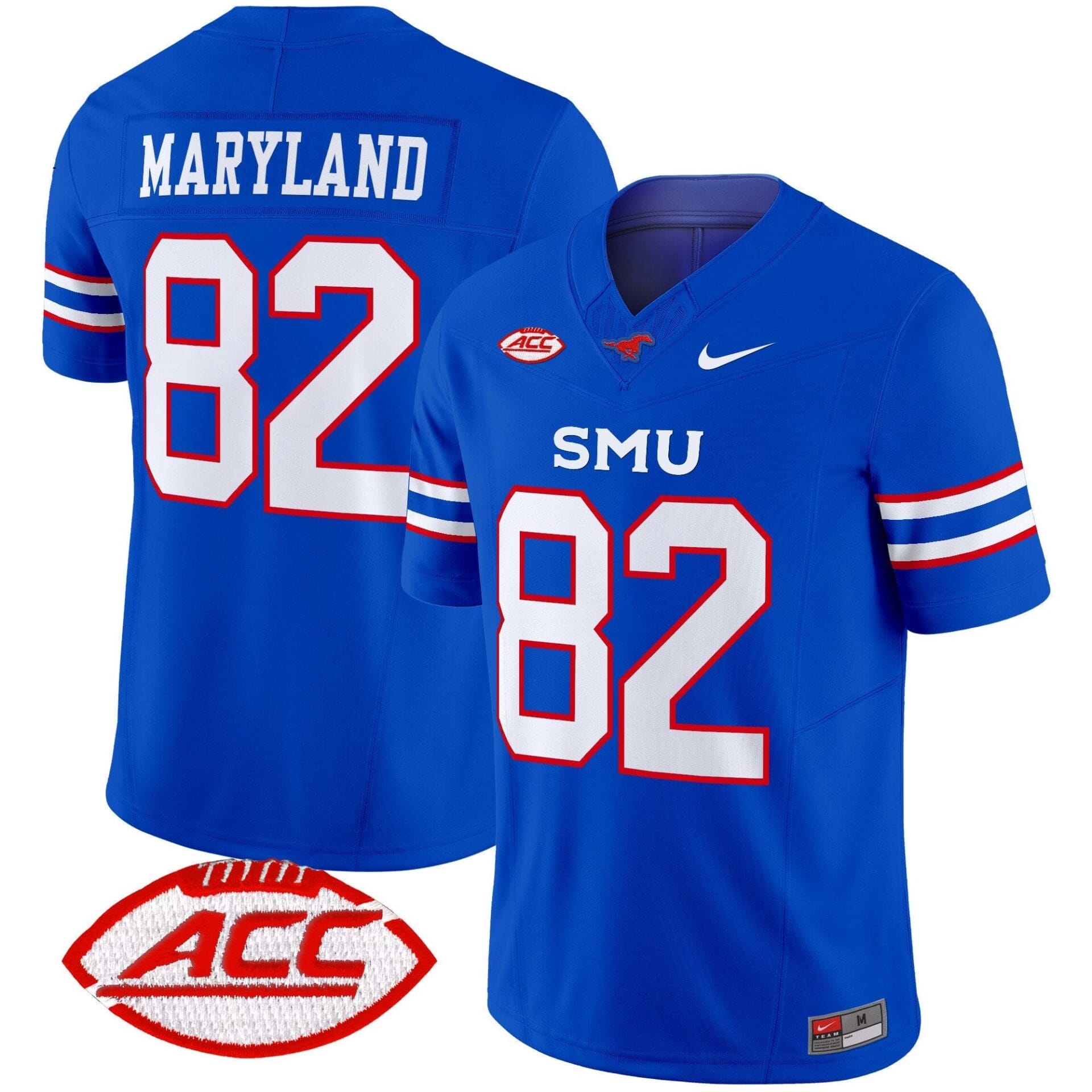 SMU Mustangs 2025 Vapor Limited Jersey - All Stitched - Image 24