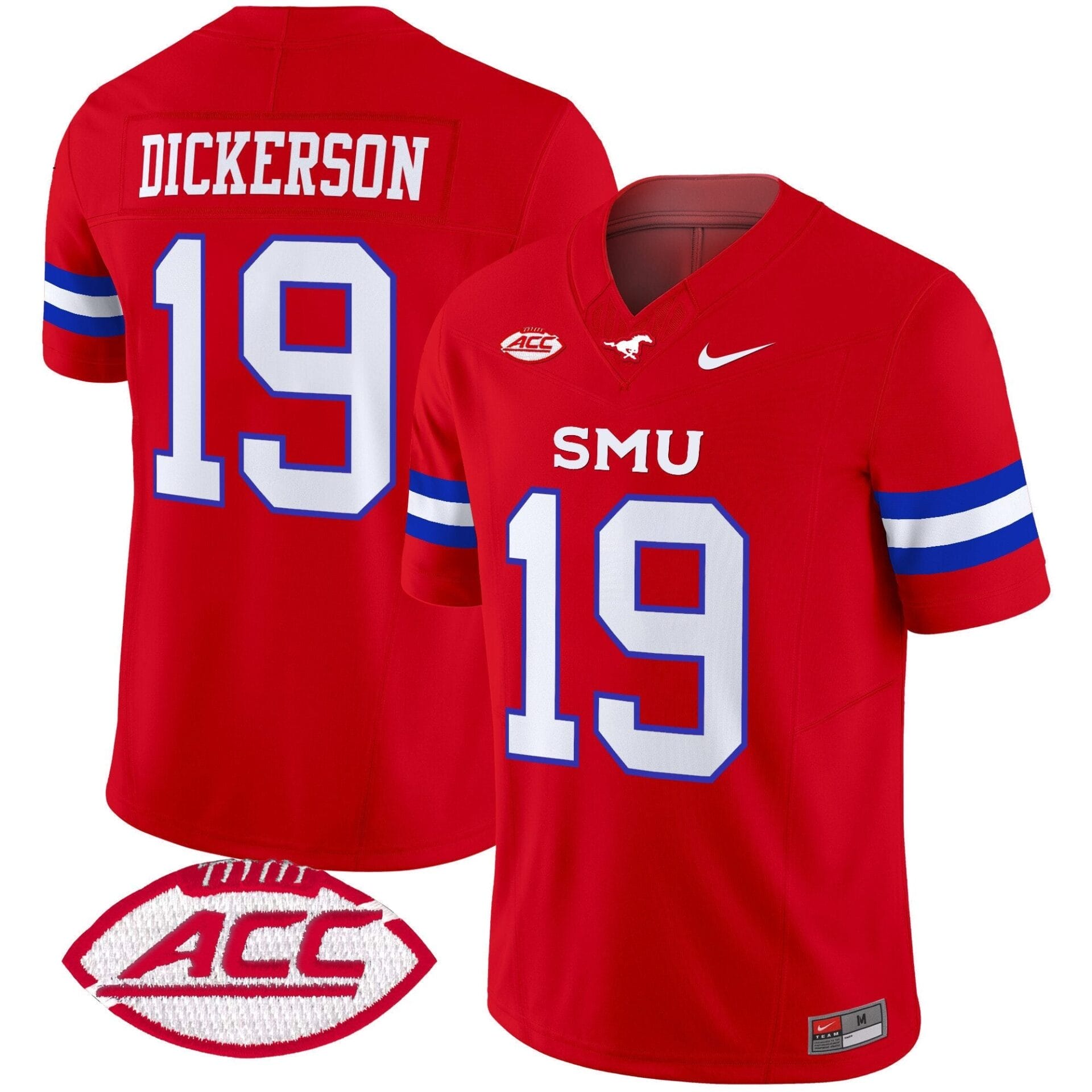 SMU Mustangs 2025 Vapor Limited Jersey - All Stitched - Image 33