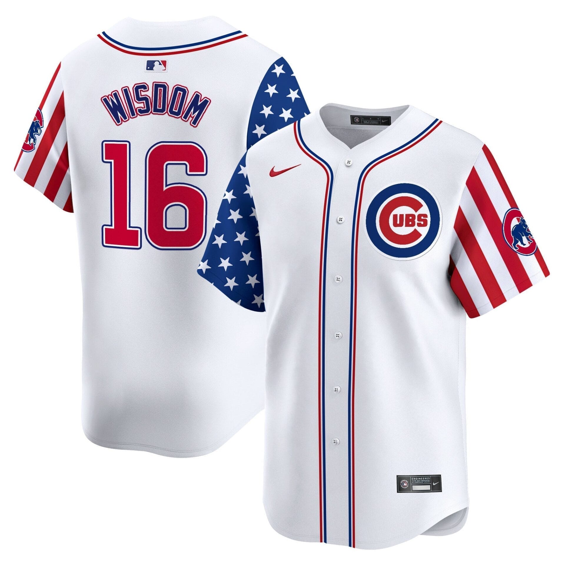 Chicago Cubs 2025 Memorial Day Vapor Premier Limited Jersey - All Stitched - Image 7
