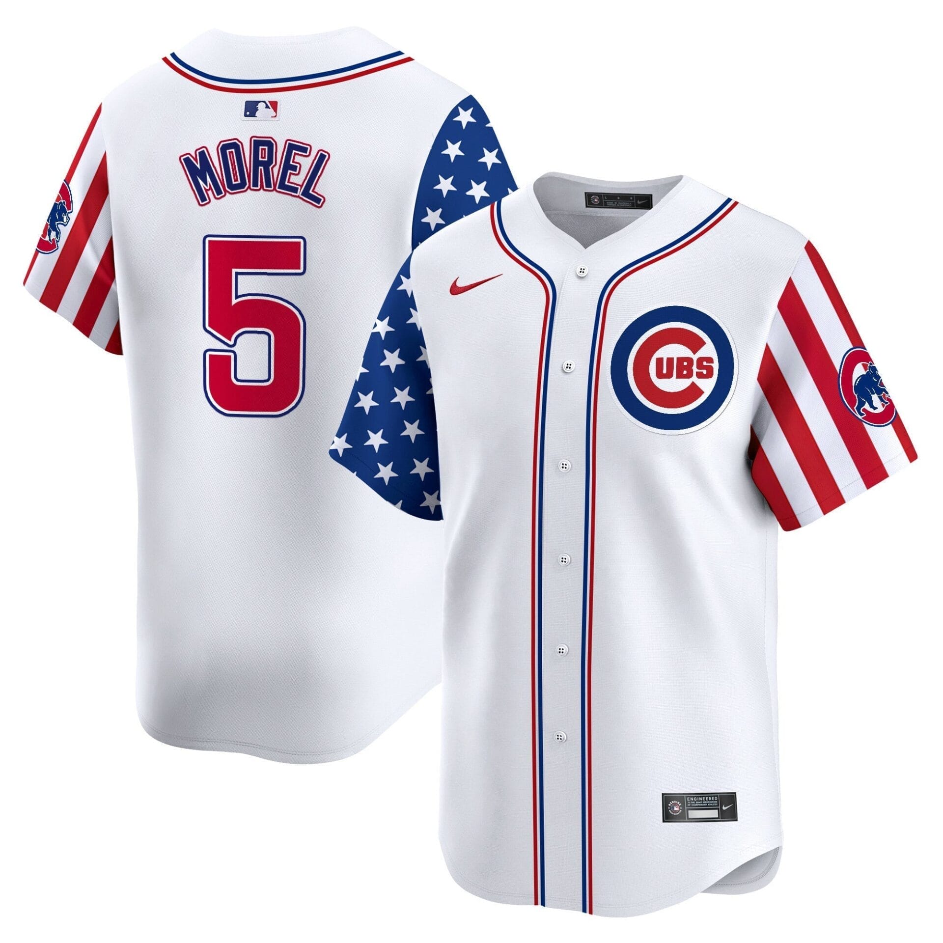 Chicago Cubs 2025 Memorial Day Vapor Premier Limited Jersey - All Stitched - Image 6