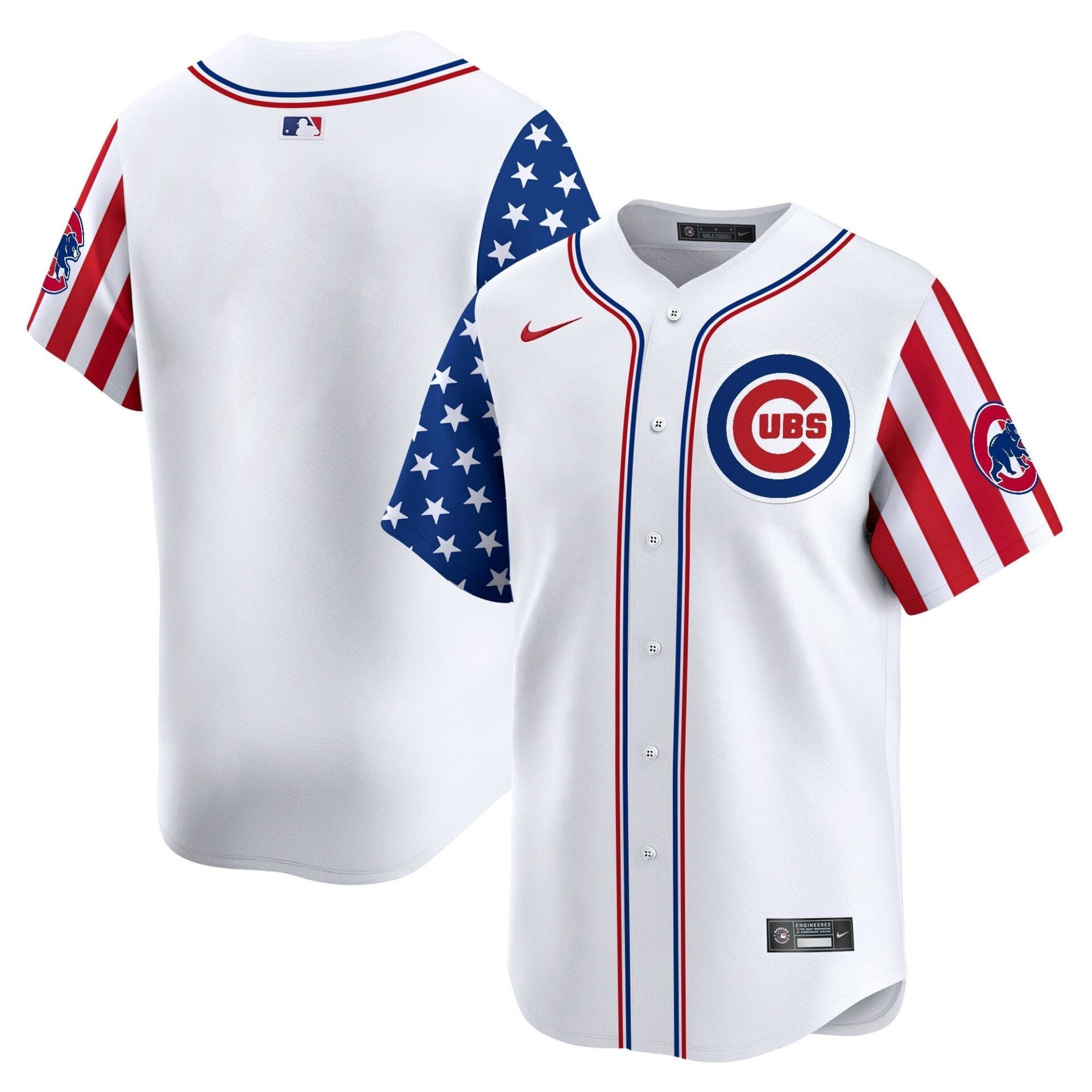 Chicago Cubs 2025 Memorial Day Vapor Premier Limited Jersey - All Stitched - Image 10