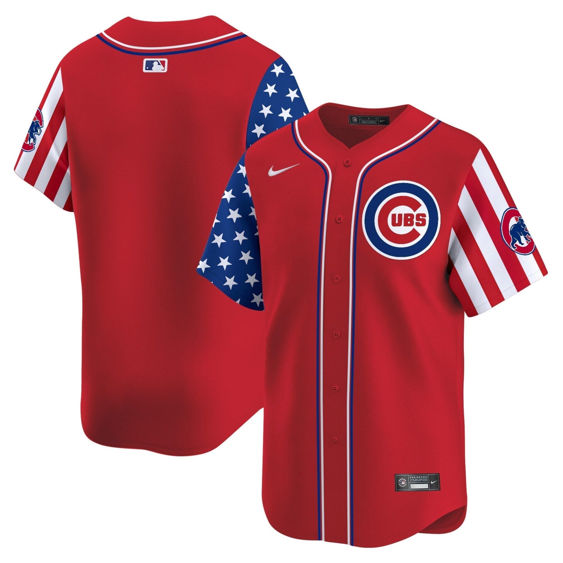 Chicago Cubs 2025 Memorial Day Vapor Premier Limited Jersey - All Stitched - Image 20