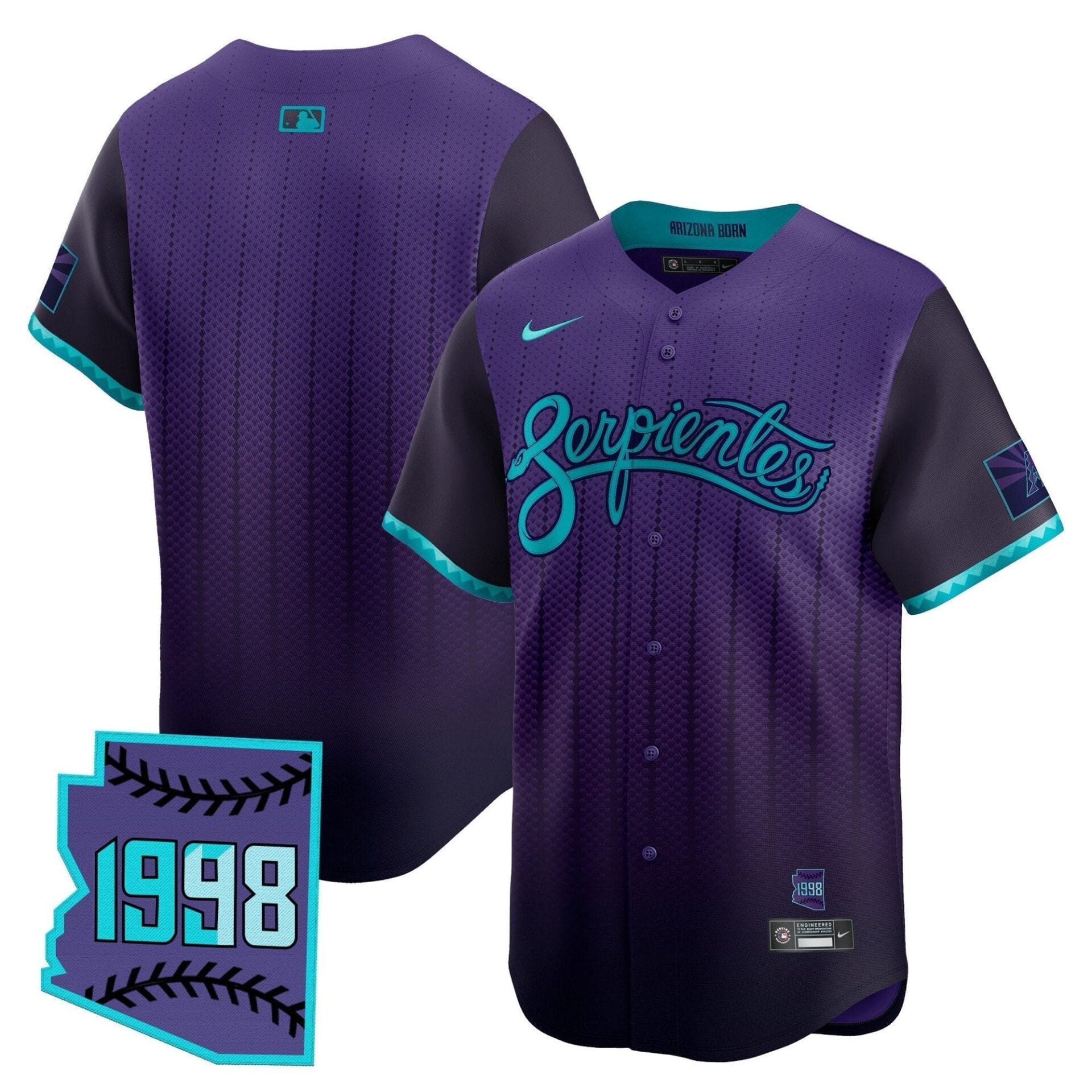 Arizona Diamondbacks 2025 City Connect Vapor Premier Limited Jersey V2 - Stitched - Image 9
