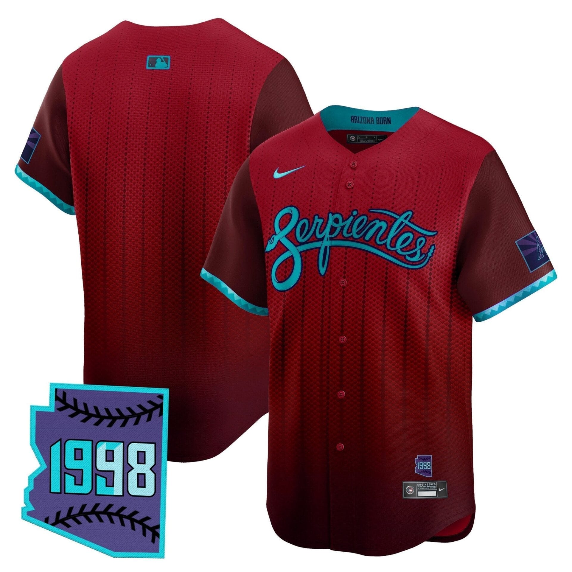 Arizona Diamondbacks 2025 City Connect Vapor Premier Limited Jersey V2 - Stitched - Image 18