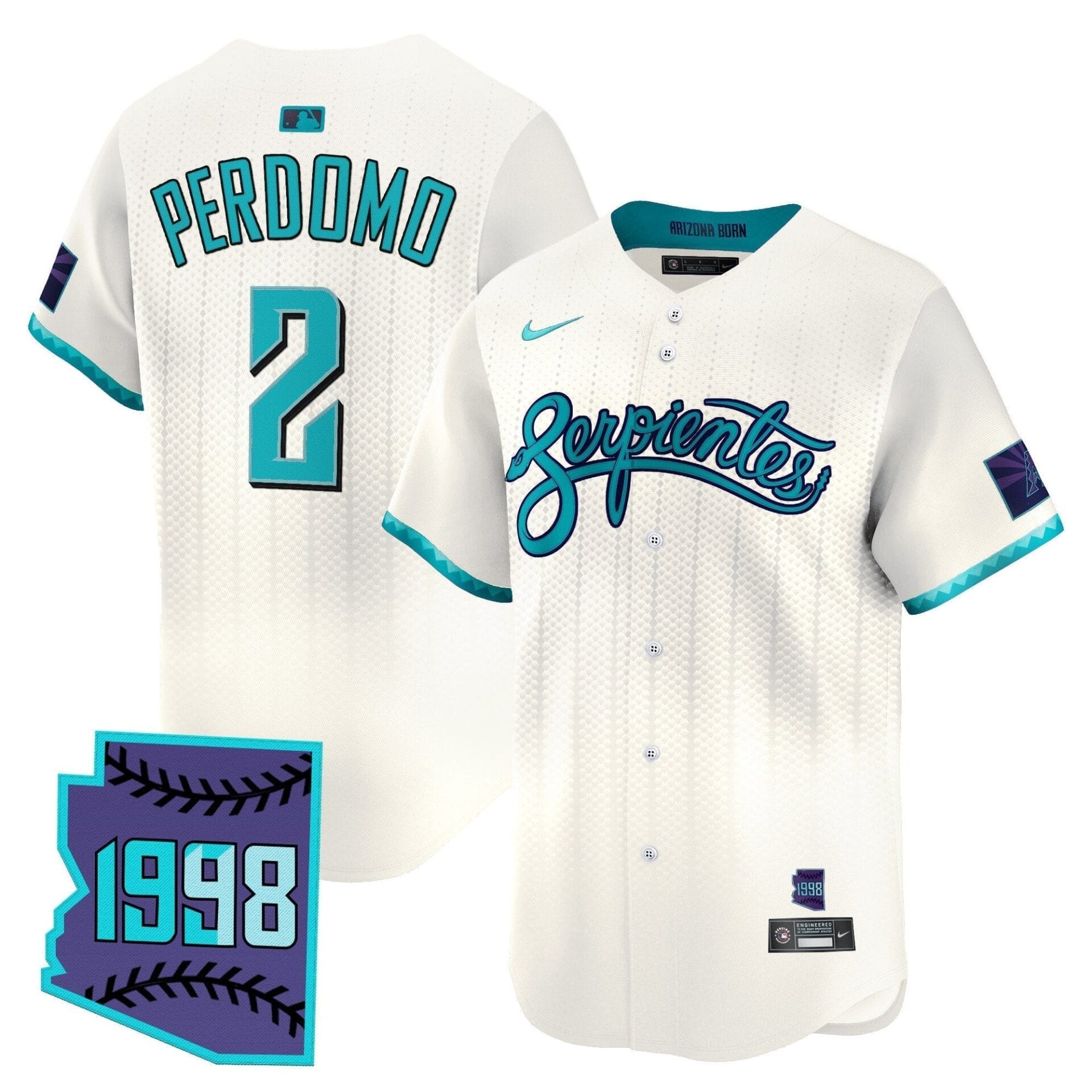 Arizona Diamondbacks 2025 City Connect Vapor Premier Limited Jersey V2 - Stitched - Image 20