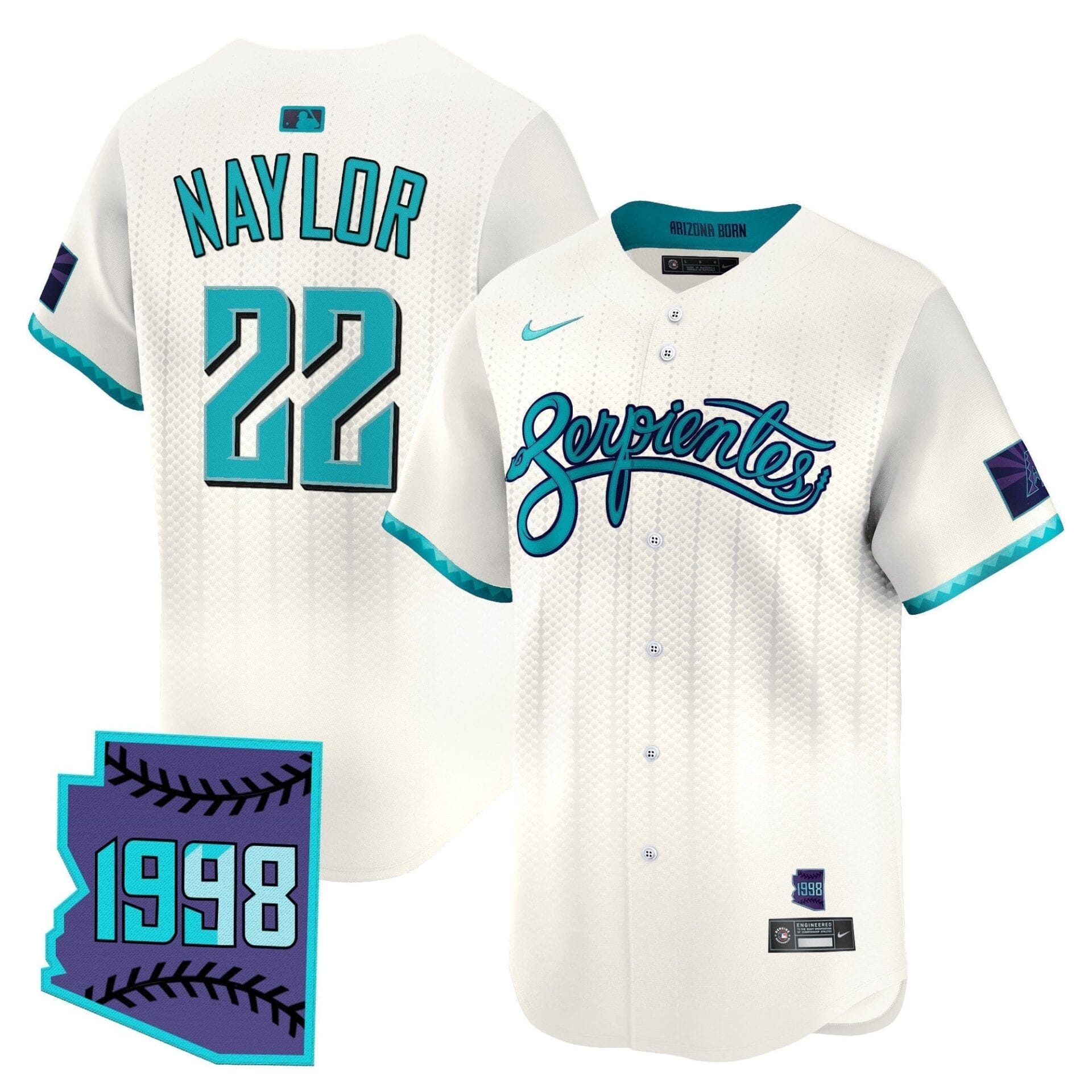 Arizona Diamondbacks 2025 City Connect Vapor Premier Limited Jersey V2 - Stitched - Image 21