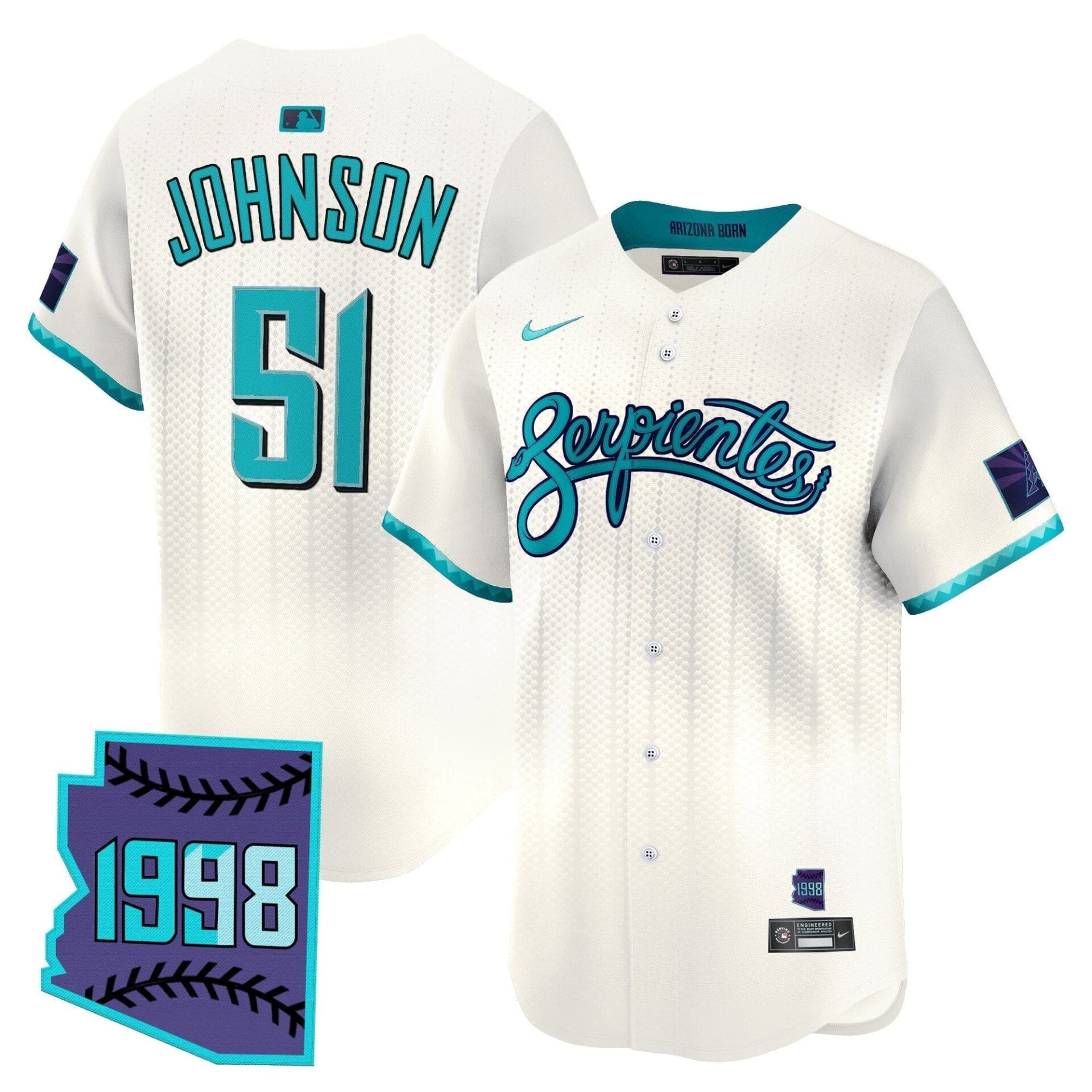 Arizona Diamondbacks 2025 City Connect Vapor Premier Limited Jersey V2 - Stitched - Image 25