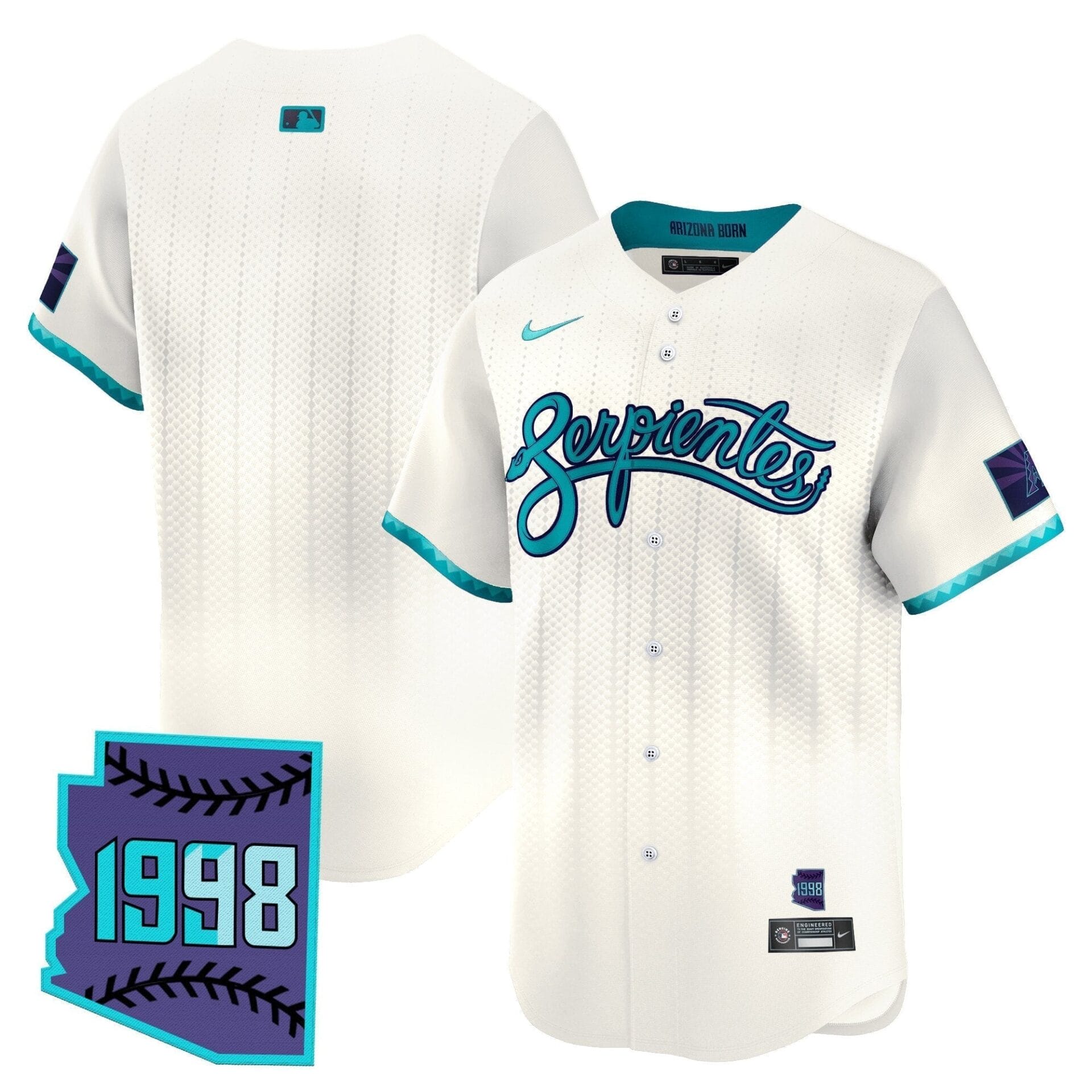 Arizona Diamondbacks 2025 City Connect Vapor Premier Limited Jersey V2 - Stitched - Image 27