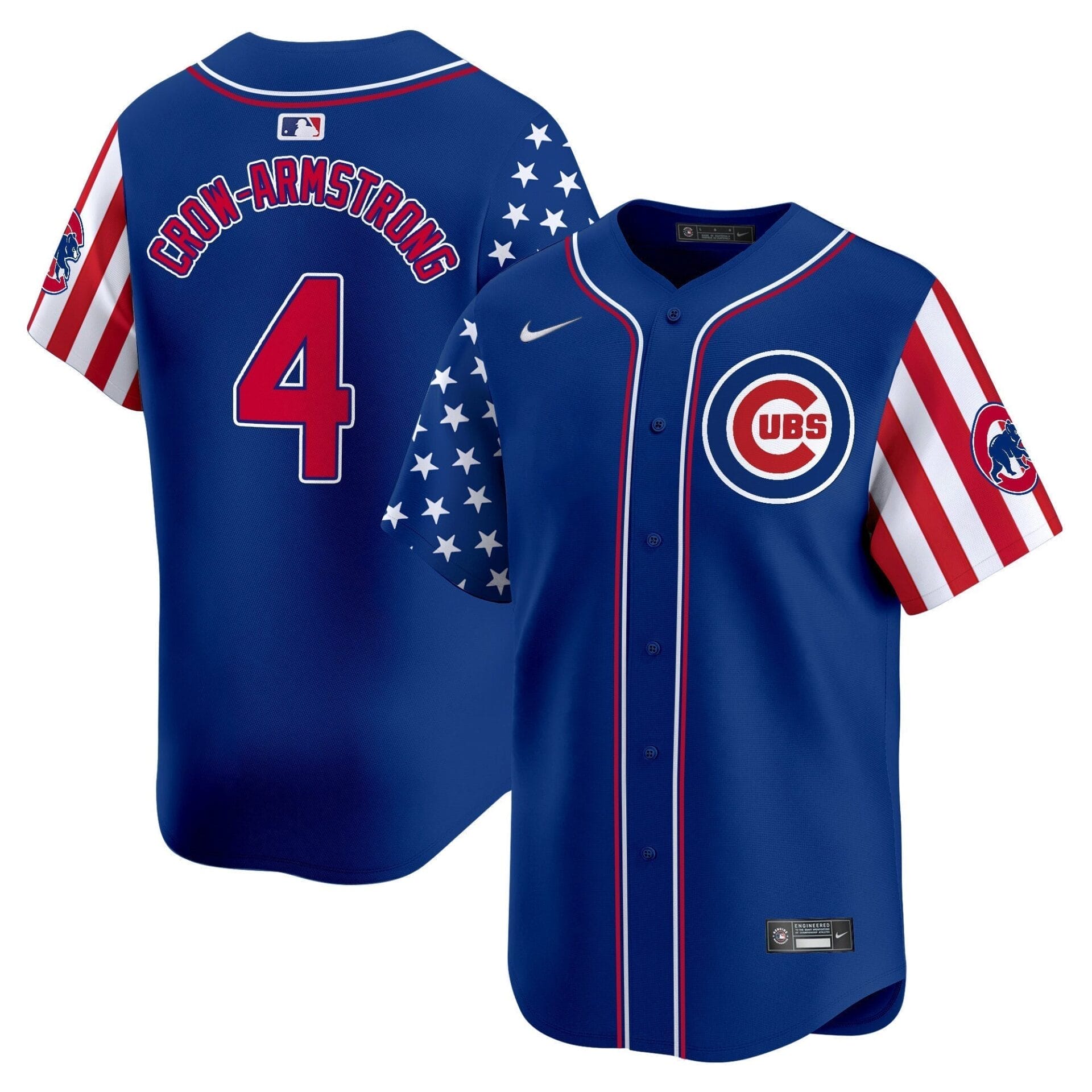 Chicago Cubs 2025 Memorial Day Vapor Premier Limited Jersey - All Stitched - Image 28
