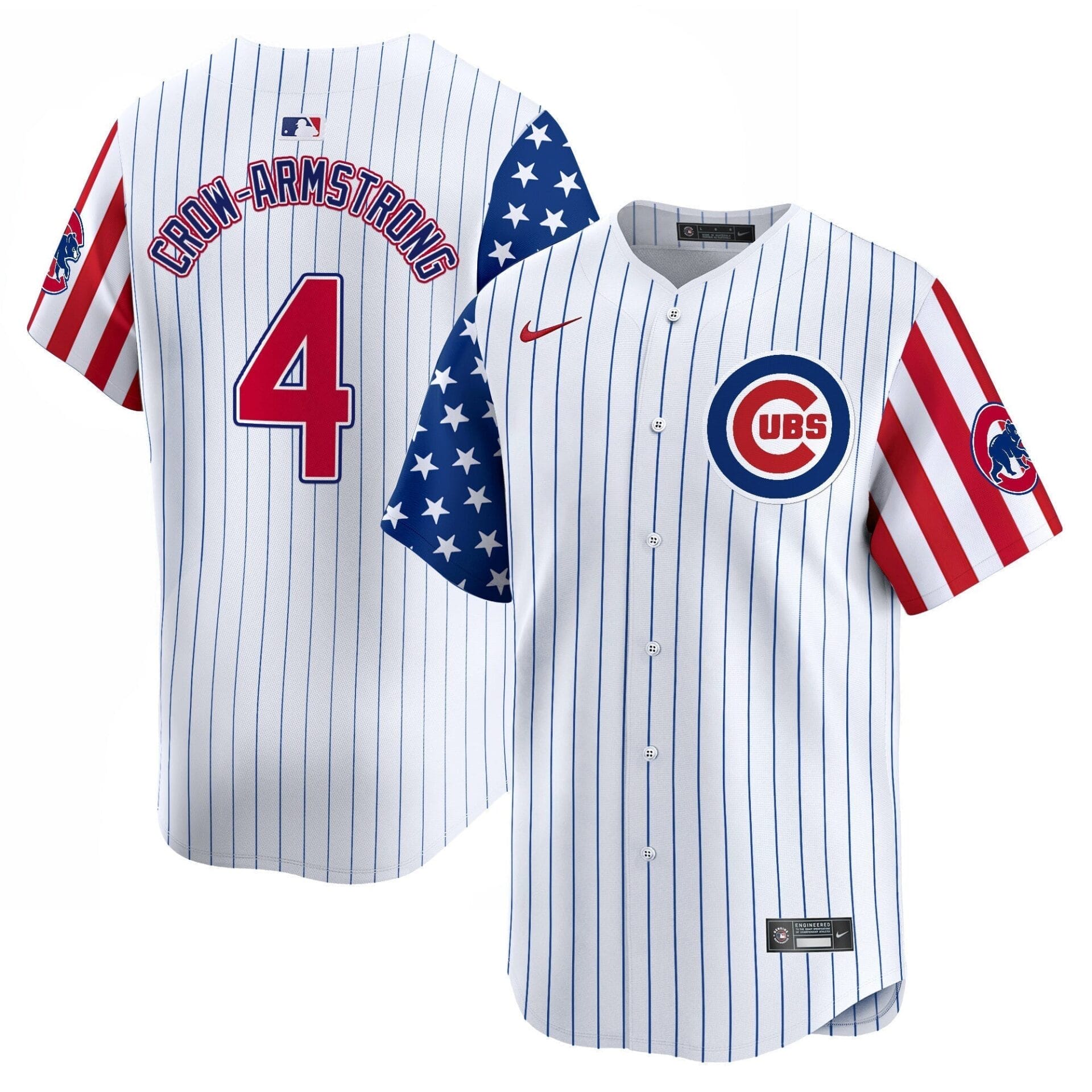 Chicago Cubs 2025 Memorial Day Vapor Premier Limited Jersey - All Stitched - Image 48