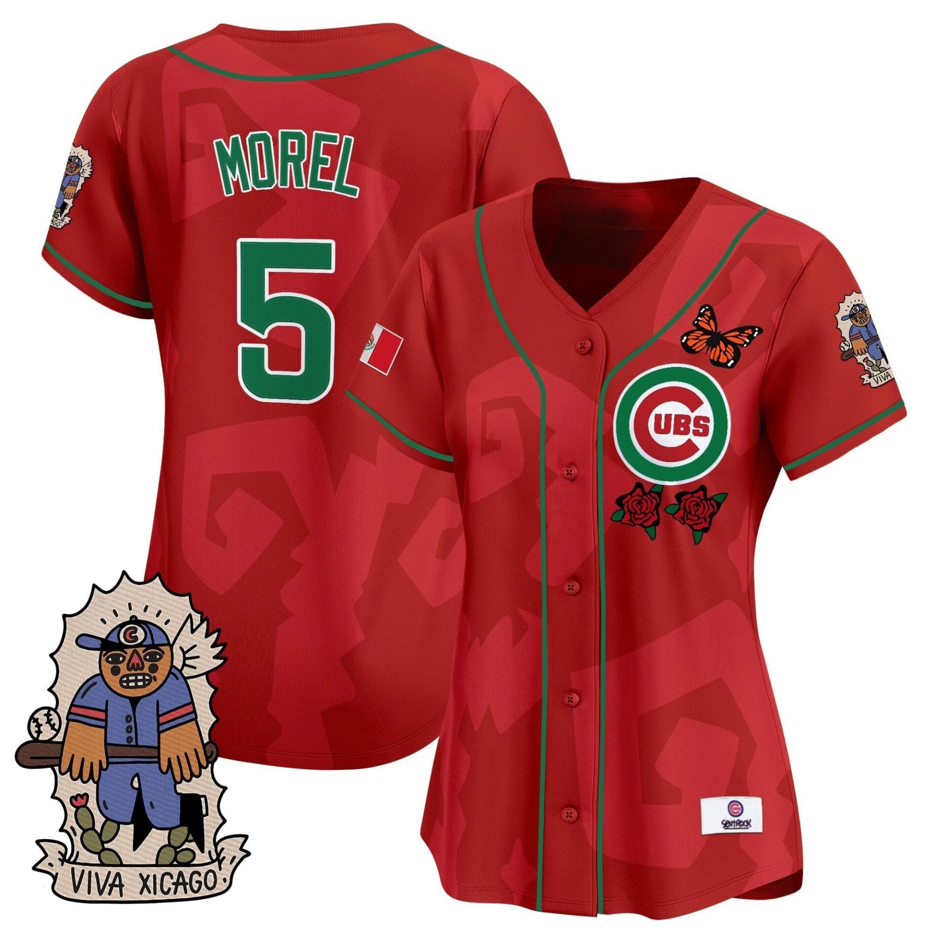 Women's 2025 Chicago Cubs Mexican Heritage Vapor Premier Limited Jersey - Stitched - Image 40