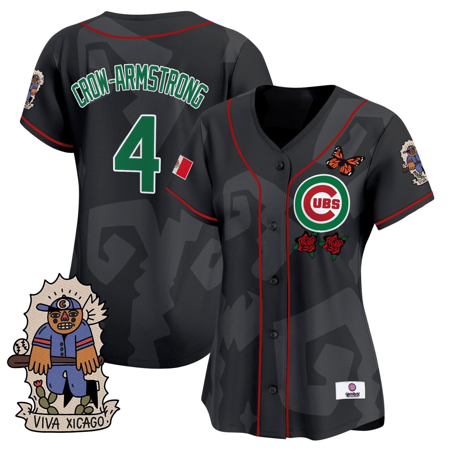 Women's 2025 Chicago Cubs Mexican Heritage Vapor Premier Limited Jersey - Stitched - Image 31