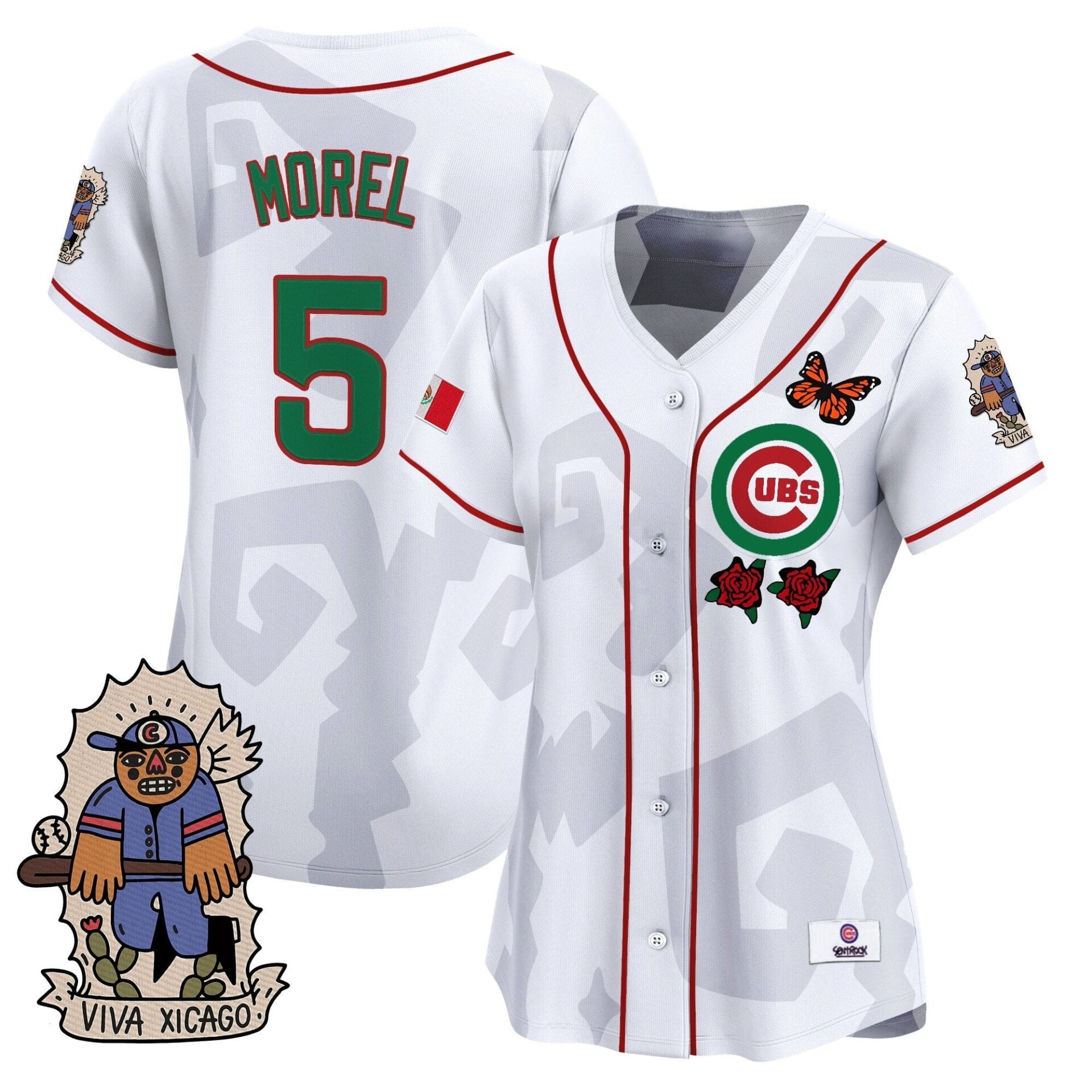 Women's 2025 Chicago Cubs Mexican Heritage Vapor Premier Limited Jersey - Stitched - Image 18