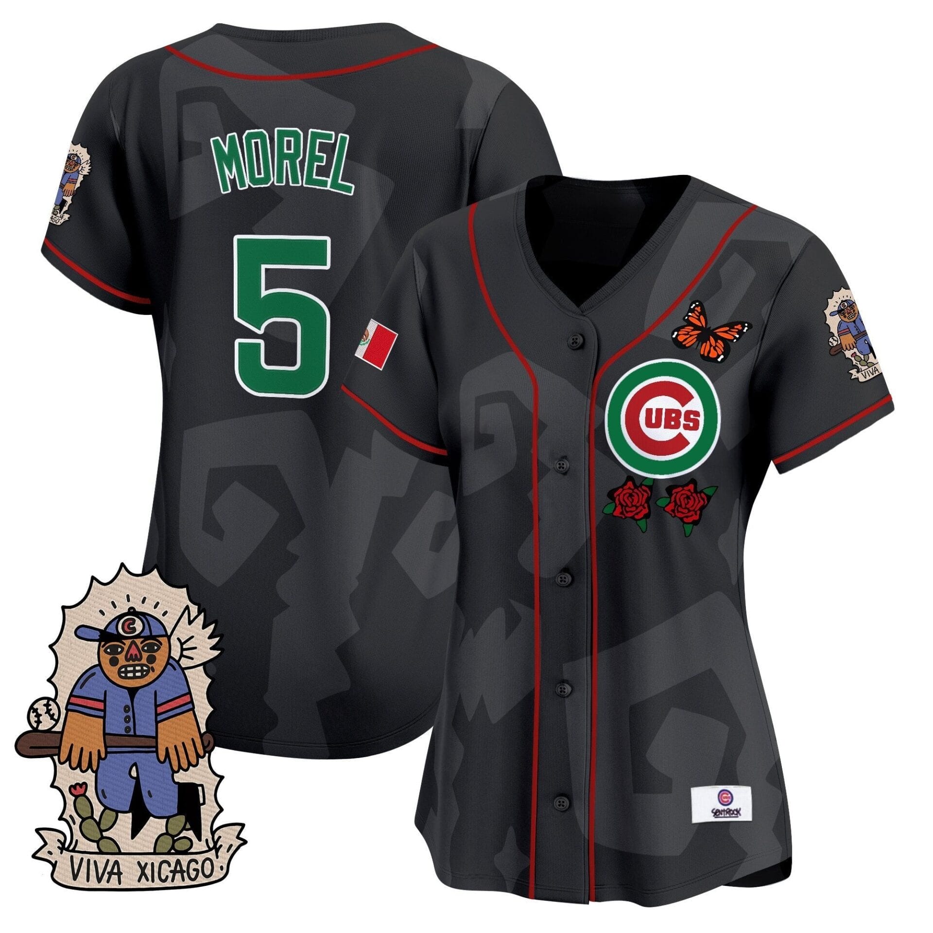 Women's 2025 Chicago Cubs Mexican Heritage Vapor Premier Limited Jersey - Stitched - Image 29