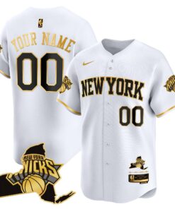 New York Knicks Vapor Baseball Custom Jersey - All Stitched