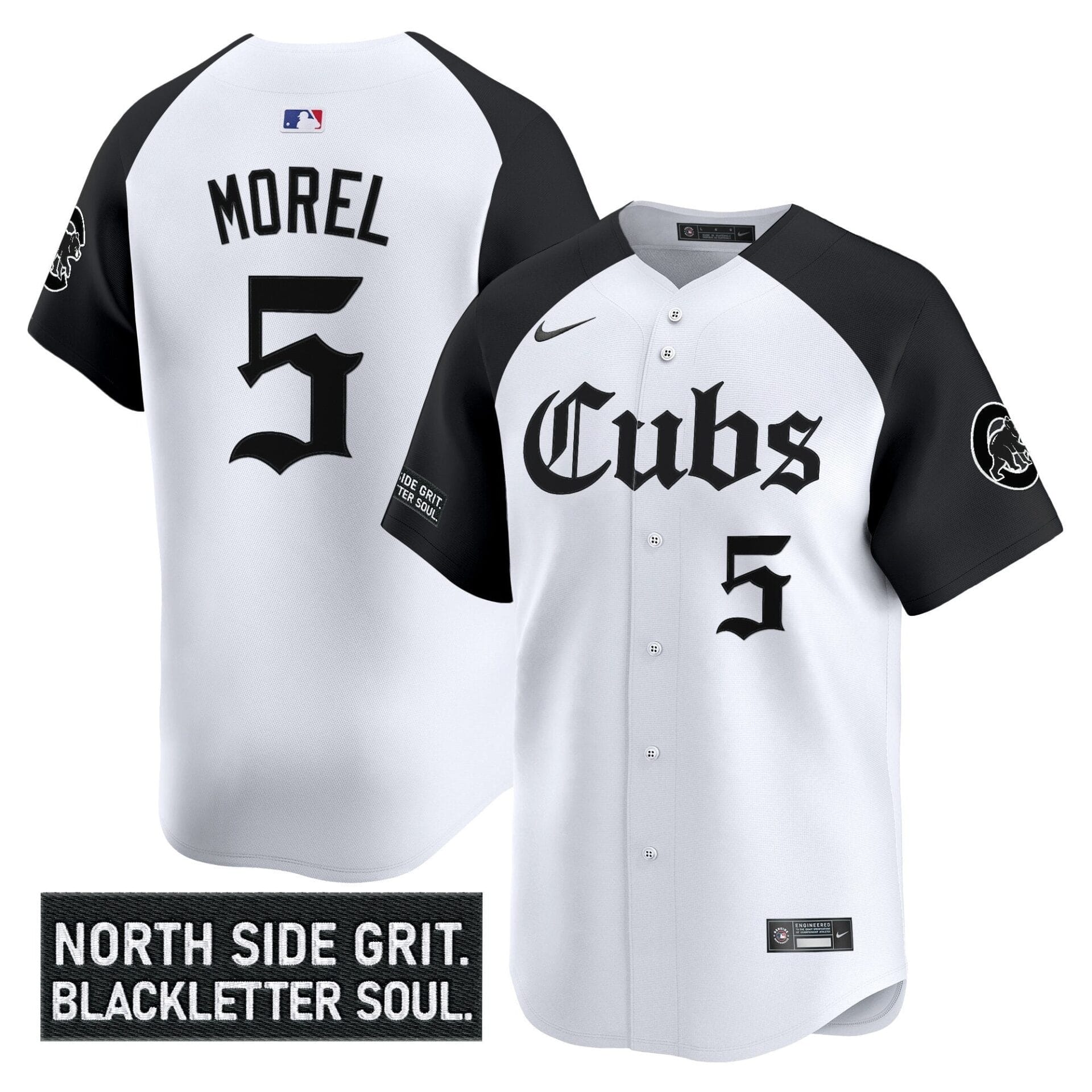 Chicago Cubs 'Gothic North Side Edition' Vapor Premier Limited Jersey - All Stitched - Image 25