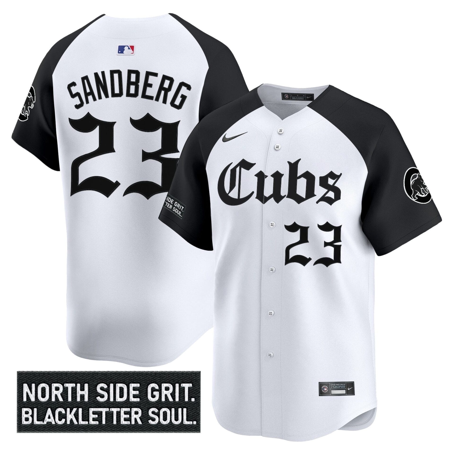 Chicago Cubs 'Gothic North Side Edition' Vapor Premier Limited Jersey - All Stitched - Image 30