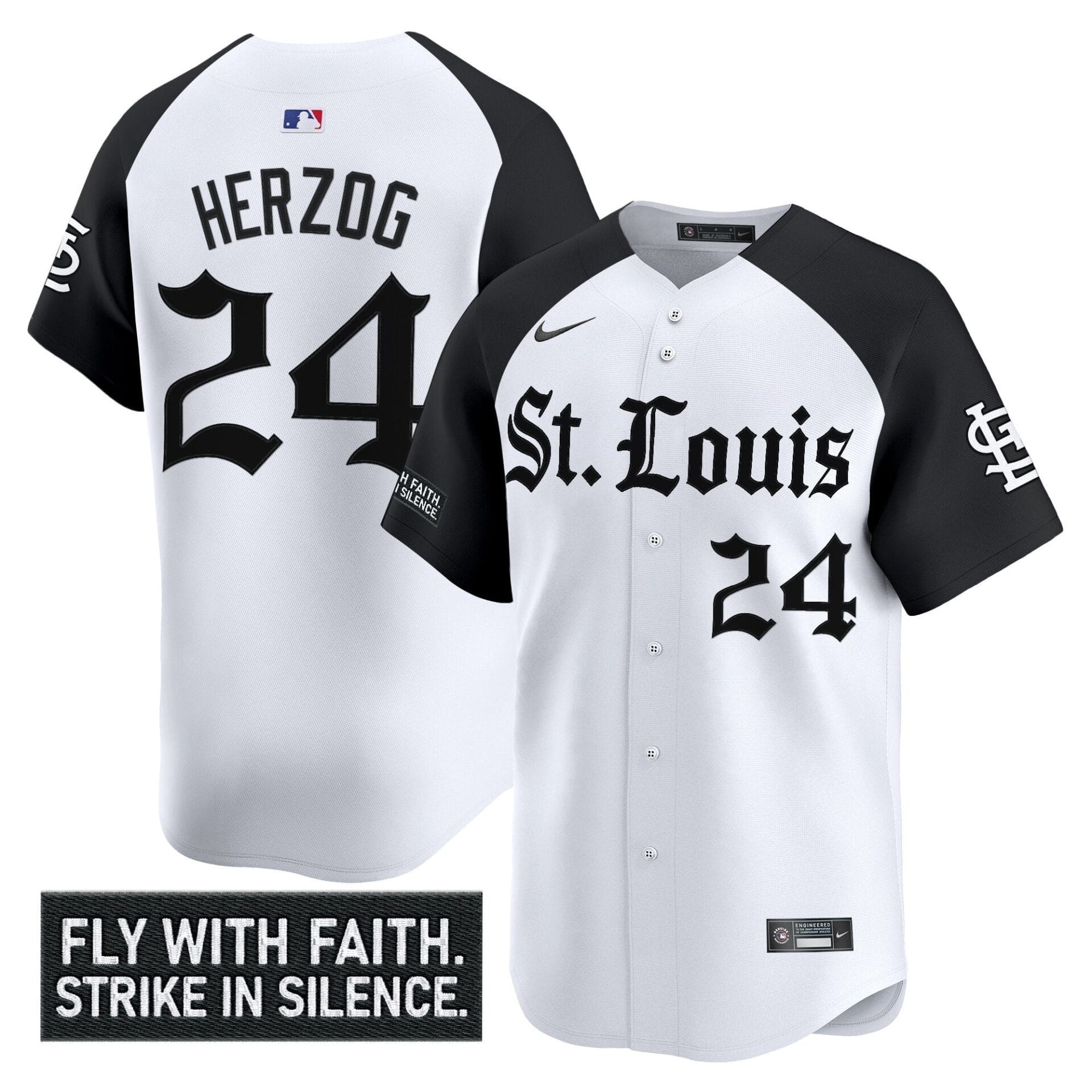St. Louis Cardinals 'Gothic Legacy Edition' Vapor Premier Limited Jersey - All Stitched - Image 20