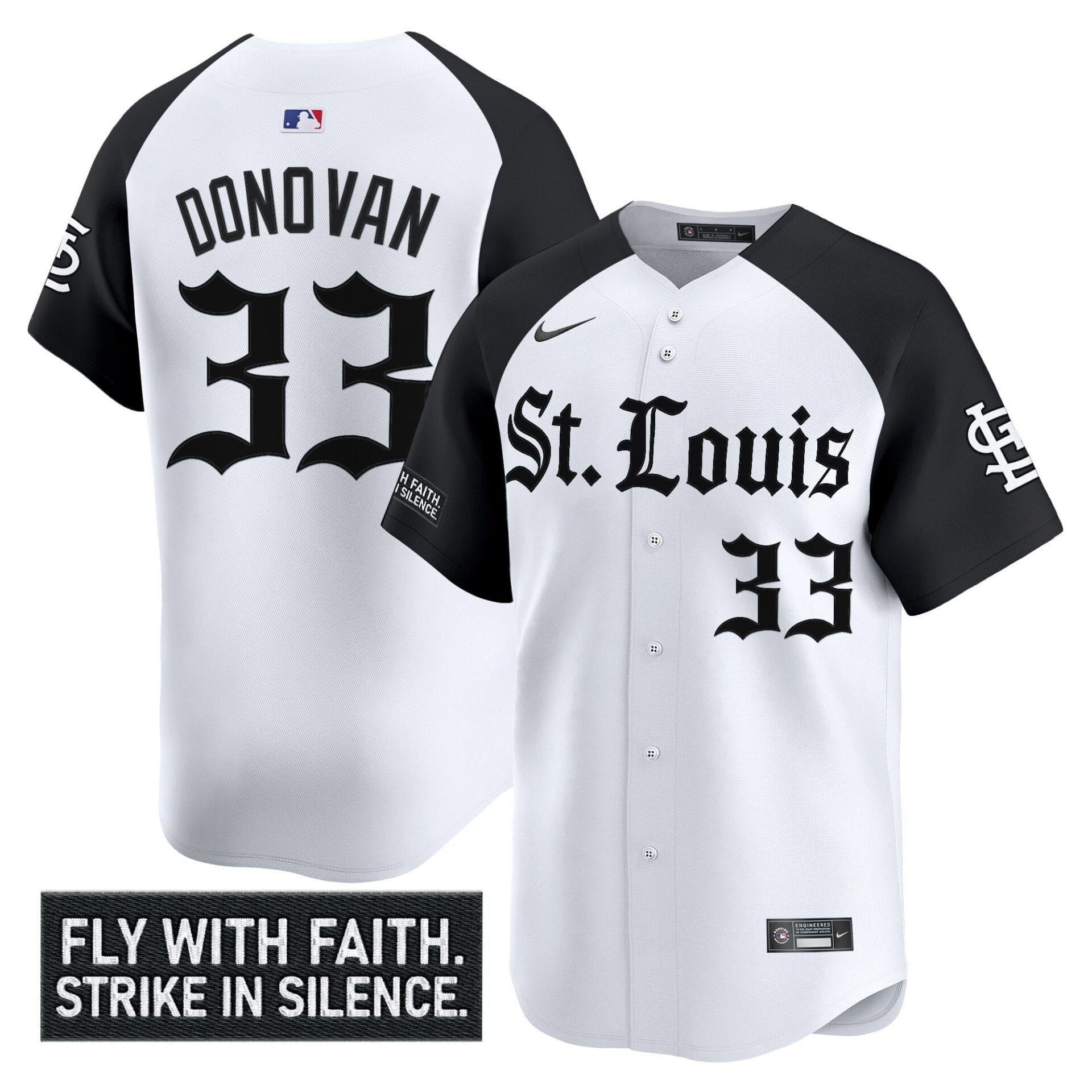 St. Louis Cardinals 'Gothic Legacy Edition' Vapor Premier Limited Jersey - All Stitched - Image 26