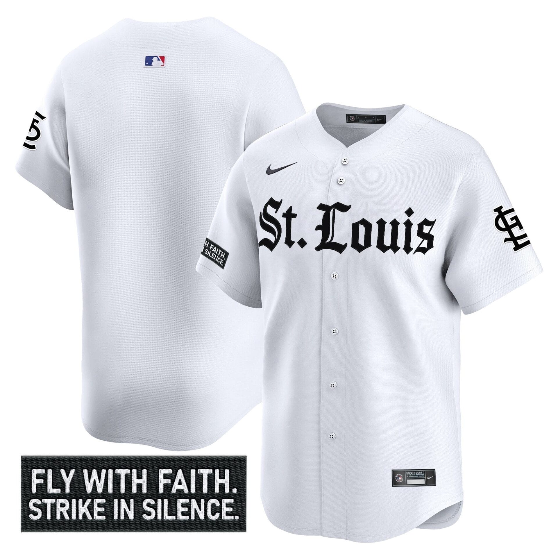 St. Louis Cardinals 'Gothic Legacy Edition' Vapor Premier Limited Jersey - All Stitched - Image 18