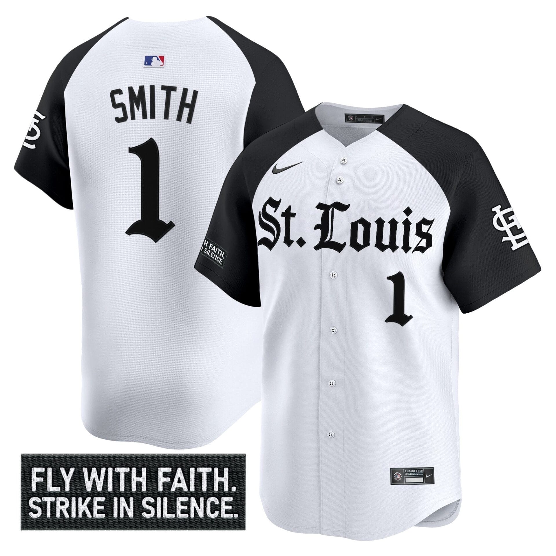 St. Louis Cardinals 'Gothic Legacy Edition' Vapor Premier Limited Jersey - All Stitched - Image 23